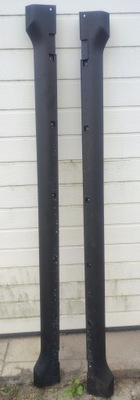 Пороги накладки накладки правый левый ssangyong toress оригинальные фото №1