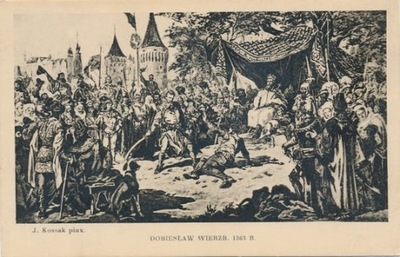 Dobiesław Wierzb 1363r. J.Kossak 0587