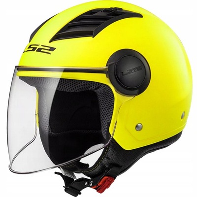 LS2 Kask Otwarty Motocykl Skuter Airflow Yellow L