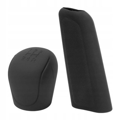 Colored silicone gear knob cover фото