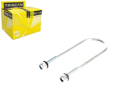 Скоба ресора mercedes sprinter 08- 216x75mm m14x61mm triscan фото №1