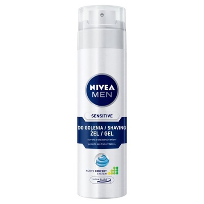 NIVEA NIVEA MEN SENSITIVE ŻEL DO GOLENIA 200 ML