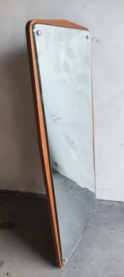 Skandynawskie lustro tekowe.Lata 60