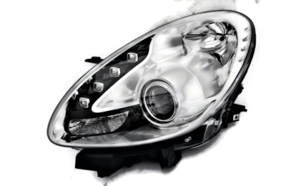 Alfa romeo giulietta 10- фара led левый новый фото №1