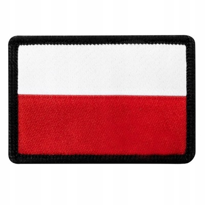 Emblemat Naszywka Narzepka Velcro Texar PL Flaga Polski