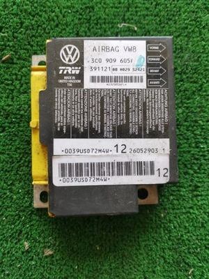 Модуль подушка безпеки vw passat b6 3c0909605c фото №1
