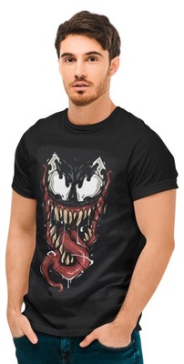 Koszulka T-shirt Męski VENOM FILMY WZORY - M