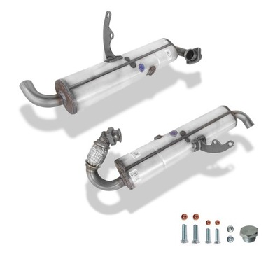 Гасник + каталізатор euro 4 smart 1998-2007 фото №1