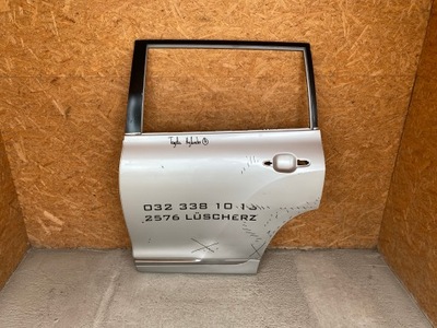 Toyota highlander 2007-2014r дверь левая задние задняя фото №1