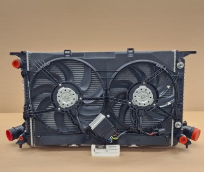 Комплект радиатор вентиляторы audi a6 a7 c7 4g 3.0tdi 2011-2018 фото №1