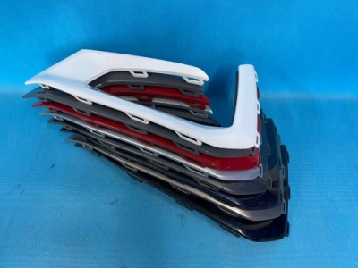 Ford transit custom 2020- левая решётка решётка радиатора бампера передний перед фото №1