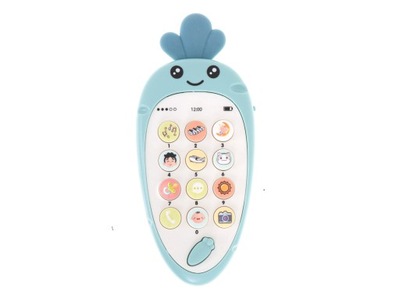 * Telefon dla dzieci smartfon marchewka niebieski