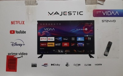 Majestic 24" ST24VD Smart Wi Fi DVBT2 VIDAA