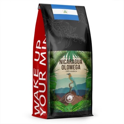 Kawa NICARAGUA OLOMEGA 1kgŚwieżoPalona ARABICA100%