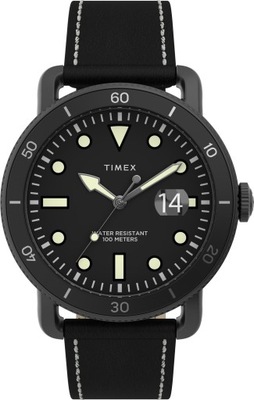 Zegarek męski na pasku Timex wodoszczelny WR100