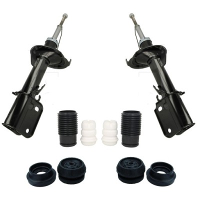 Амортизаторы + отбойники защита + подушки безопасности перед mercedes v 638/2 vito w638 фото №1