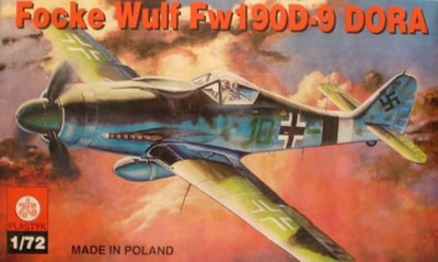 Focke Wulf Fw 190 D-9 Dora, Plastyk S012