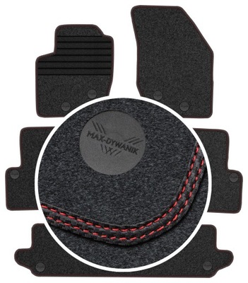 VOLVO XC90 I 7OS 2003-2014 ALFOMBRILLAS DE FELPA PARA COCHE  