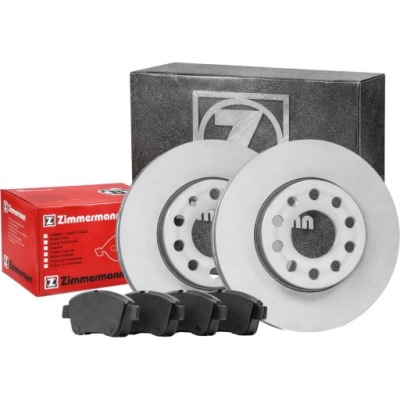 Набор тормозные диски+ тормозные колодки zimmermann mini clubman r55 280mm фото №1