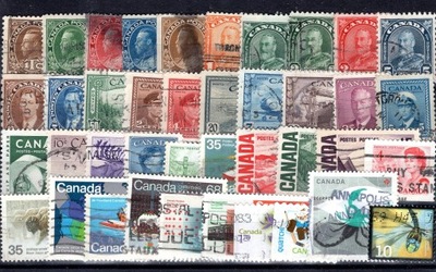 Pakiet Kanada 40 znaczków kasowane [99]