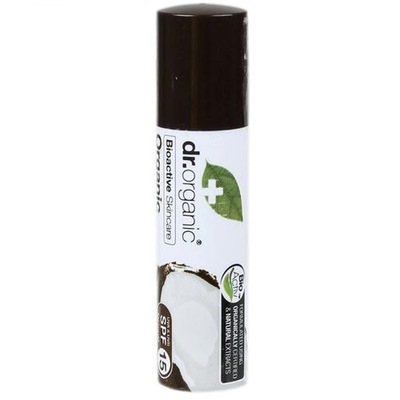 Dr.Organic Virgin Coconut Oil Lip Balm SPF15 vyživujúci a hydratačný balzam na