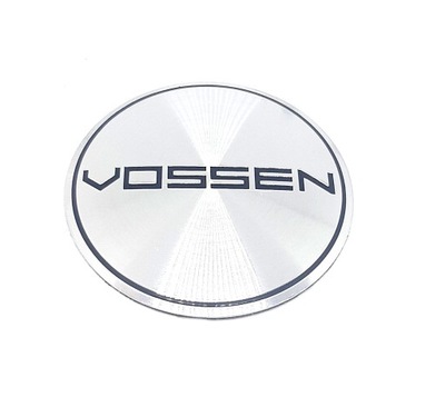 VOSSEN naklejka emblemat FELGA KOŁPAK 56 mm SREBRN