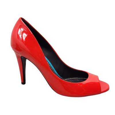 BOTTEGA VENETA heels red szpilki czerwone premium