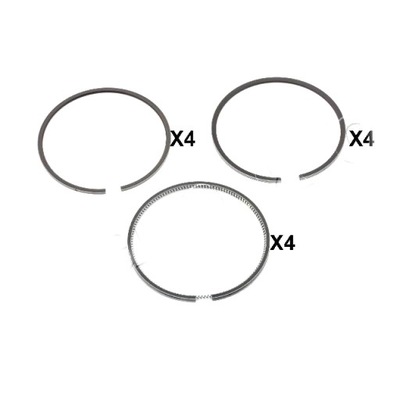 Japko 441324jm кольцо поршневой фото №1