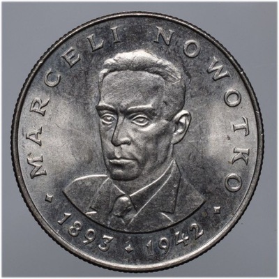 20 złotych 1976 zzm Marceli Nowotko