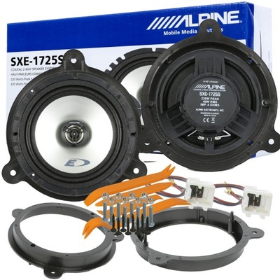 ALTAVOCES ALPINE SMART FORFOUR NISSAN QASHQAI J10  