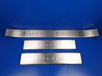 Jaguar xj x351 накладки пороговые накладки комплект фото №1