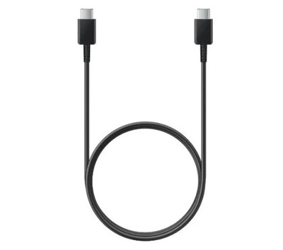 Kabel przewód Samsung EP-DA705 USB-C - USB-C 1m Czarny