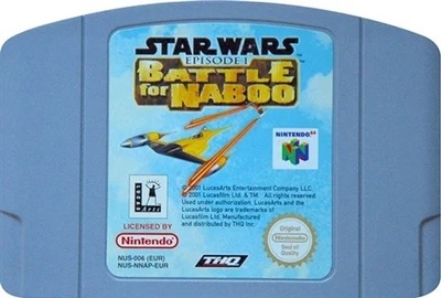 Star Wars Battle For Naboo - NINTENDO 64 N64 PAL