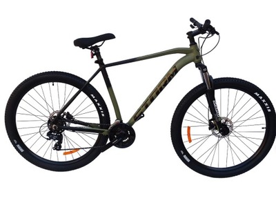 ROWER 29 2.0 STORM SHARK MĘSKI GÓRSKI MTB ALUMINIOWY 21'' HYDRAULIKA OLIWKA