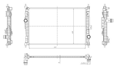 NRF 59302 РАДИАТОР