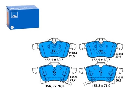 ZAPATAS DE FRENADO PARTE DELANTERA OPEL ADAM ASTRA H ASTRA H CLASSIC ASTRA H GTC  