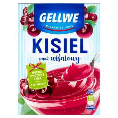 Gellwe Kisiel smak wiśniowy 38 g