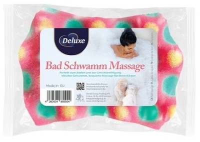 Gąbka do masażu i kąpieli Deluxe Massage DE