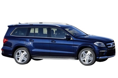 STOPNIE BOCZNE PROGI MERCEDES GL X166 2012+ AMG