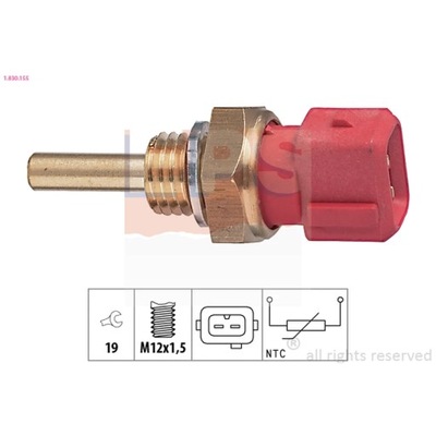 SENSOR TEMPERATURA DE LÍQUIDO REFRIGERACIÓN EPS 1.830.155  