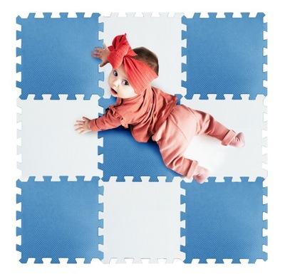 HAPPY KIDDO Mata puzzle piankowe edukacyjna duża