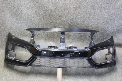 Honda civic x 17-22 бампер перед передній nh731p фото №1