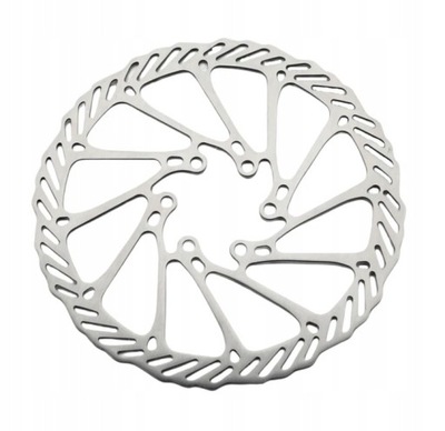 TARCZA HAMULCOWA SREBRNA 160mm DO ROWERU 6 ŚRUB