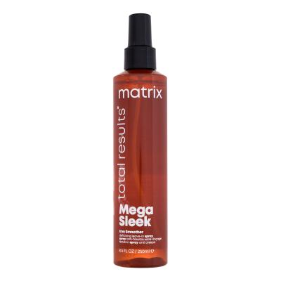 Matrix Mega Sleek Iron Smoother Defrizzing Leave-In Spray 250 ml Stylizacja