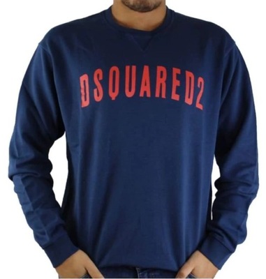 Bluza męska Dsquared2 Granatowa r.XXL OKAZJA