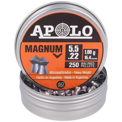 Śrut Apolo Premium Magnum Heavy 5.5mm, 250szt