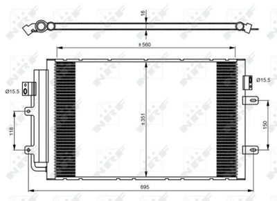 350083 AUŠINTUVAS KLIMAT. IVECO 