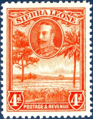 kol.bryt.Sierra Leone KGV 4 d.czysty *