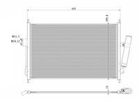 Nrf радіатор кондиціонера isuzu d-max 12- фото №1