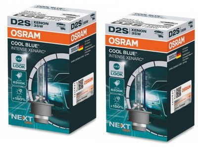 OSRAM LUZ BALASTO XENÓN D2S 35W XENARC COOL BLUE INTENSE PARA 6200K  